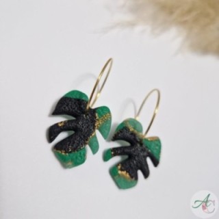 Hojas Naranja y verde