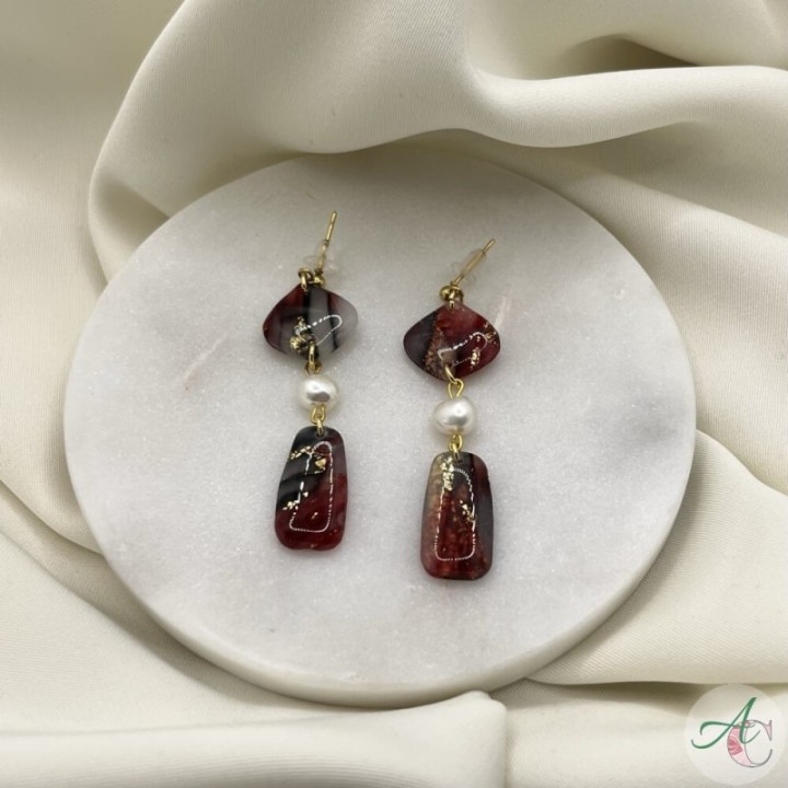 Milady Rojo oro oscuro