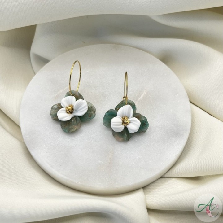 Fiorellino aro Verde y blanco